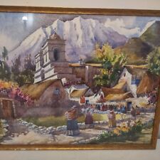 Original watercolor traditiona for sale  Pleasant Hill