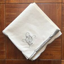 Mid Century Modern 12 Linen / Cotton Table Napkins Taupe Gray Beige 16 1/2" x16", used for sale  Shipping to South Africa