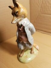 Used, Mint Cond Vintage Beswick Bratrix Potter Foxy Whiskered Gentleman 1954 Figure for sale  FARNBOROUGH