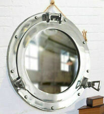Porthole mirror silver for sale  Shipping to Ireland