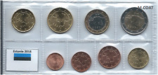 1x série UNC (8 pièces) 2€---1cent Estonie 2018 (neuves) sous pochette tweedehands  verschepen naar Netherlands