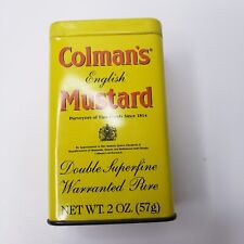Colman mustard tin for sale  Dafter