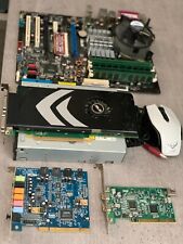 Vintage Gaming PC Parts | ASUS Motherboard, 8GB DDR2, nVidia Graphics, Mouse, used for sale  Shipping to South Africa