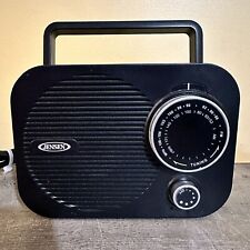 Rádio AM/FM portátil design vintage botão de ajuste analógico alimentado por bateria preto comprar usado  Enviando para Brazil