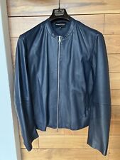 armani leather jackets for sale  LONDON