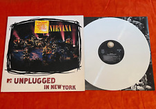 NIRVANA MTV desconectado em Nova York ORIGINAL 1ª IMPRENSA 1994 VINIL BRANCO LP +INTERIOR, usado comprar usado  Enviando para Brazil