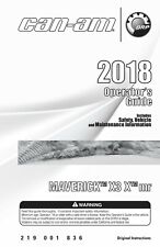 Owners manual 2018 for sale  Lexington