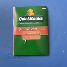 QuickBooks Simple Start 2007 Edition for Windows XP/Vista  Preowned for sale  Shipping to South Africa