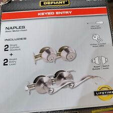 Entry Door Lever Handles,  Set 2 for sale  Shipping to South Africa