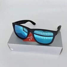 Óculos de sol Ray-Ban RB4165 622/55 55 16 145 armação preta lente azul comprar usado  Enviando para Brazil