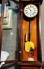 antique regulator wall clock for sale  HOVE