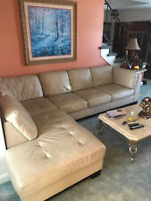 Sofa real leather for sale  Concord