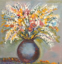 Natureza morta expressionista vintage com flores em um vaso comprar usado  Enviando para Brazil