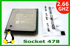 CPU OVERCLOCKABLE Pentium 4 soquetes 478 2.66 GHZ.  All Socket 478✔️ 2.66/512/533 comprar usado  Enviando para Brazil