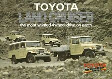 Toyota Land Cruiser O Mais Procurado 4 Wheel Drive na Terra Poster Promoção comprar usado  Enviando para Brazil