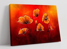 Orange poppies abstract for sale  LONDONDERRY