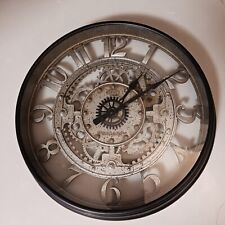gear clock silver for sale  Piney Flats