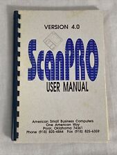 Manual do usuário ScanPro versão 4.0 comprar usado  Enviando para Brazil