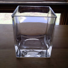 Clear glass cube for sale  Riverhead