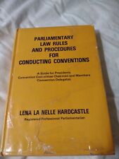 Parliamentary law rules for sale  Anderson
