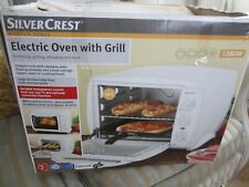 Silvercrest Mini Oven 15L Electric Grill w/ Adjustable Temp Timer 1380w for sale  Shipping to South Africa