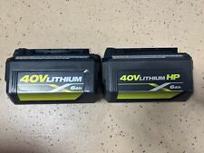 Ryobi 40v battery for sale  Salt Lake City