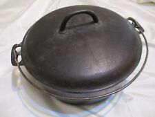 Griswold Vintage 20's Cast Iron #10 Dutch Oven Erie 835 A Slant Logo w/ 2553 Lid for sale  Shipping to South Africa