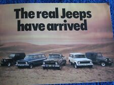 Jeep sales brochure for sale  BOURNEMOUTH