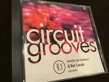 CD Circuit Grooves 9.1 Mezclado por DJ Matt Consola Matrix Música RARO  segunda mano  Embacar hacia Argentina