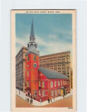 Postal antigua iglesia del sur de Boston Massachusetts EE. UU. segunda mano  Embacar hacia Argentina