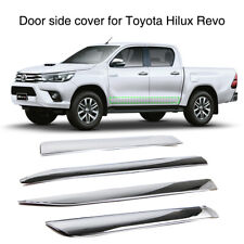 Tampa lateral de porta cromada moldura exterior para Toyota Hilux Revo 2015-2022, usado comprar usado  Enviando para Brazil