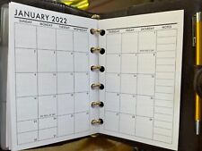 FITS Louis Vuitton PM small Agenda LV~Calendar Planner Organizer Refill Paper+, käytetty myynnissä  Leverans till Finland
