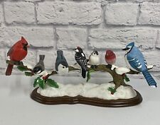 *MINT* The Danbury Mint “Winter Gathering” Bird Sculpture by Bob Guge for sale  Woodville