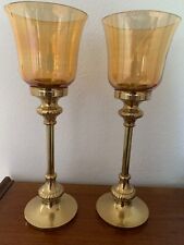 Vintage pair brass for sale  GODALMING