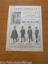 1901 tominetti corbella usato  Roma