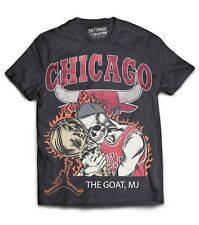 Usado, Camiseta Chicago MJ GOAT Trophy Vintage SKULL EDITION limitada Jordan Bulls  comprar usado  Enviando para Brazil