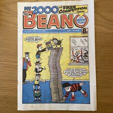 Beano 2000th edition for sale  THORNTON-CLEVELEYS