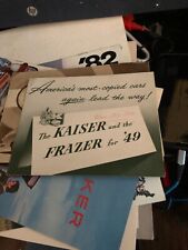 1949 kaiser fraiser for sale  Jefferson