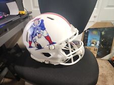 NUEVO ENGLAND PATRIOTS Riddell Speed NFL Casco Retroceso Auténtico segunda mano  Embacar hacia Mexico