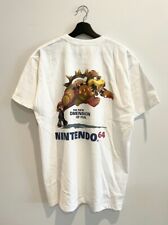 Camiseta masculina branca vintage Nintendo N64 New Dimension Of Fun G comprar usado  Enviando para Brazil