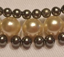Perlenkette zweifarbig länge gebraucht kaufen  Erdmannhausen
