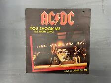 Pochette Vide - Vinyle 45 Tours - ACDC - Juke Box, używany na sprzedaż  Wysyłka do Poland