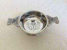 Quaich ltd pewter for sale  Shipping to Ireland