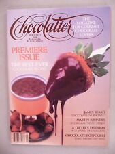 Revista Chocolatier #1 - 1984 ~~ primer número en buen estado segunda mano  Embacar hacia Argentina