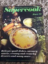 Vintage supercook magazine for sale  FOCHABERS