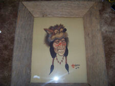 native american oil painting for sale  Clinton