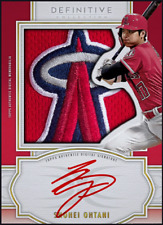 2020 Topps Definitive Collection Patch Autograph RARE SHOHEI OHTANI Digital Card for sale  Shipping to South Africa