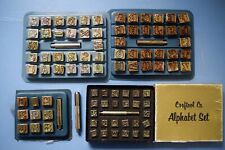 Leathercraft alphabet number for sale  GOOLE