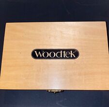 Conjunto de brocas de roteador de madeira carboneto WOODTEK 7 peças em caixa de madeira comprar usado  Enviando para Brazil