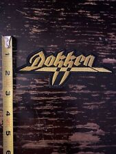 Dokken embroidered iron for sale  Mission Viejo